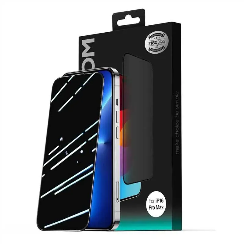 Joyroom Privacy Screen Protector for iPhone 16 / 16 Plus / 16 Pro / 16 Pro Max