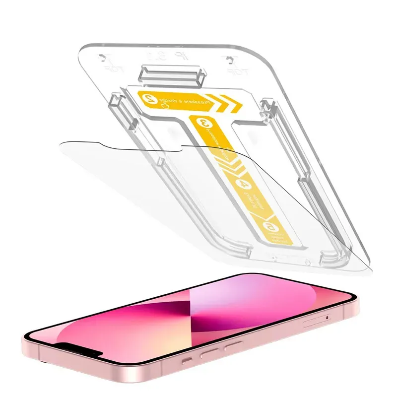 Mohave Full Clear Tempered Glass with Alignment Tool for iPhone 13 Pro Max